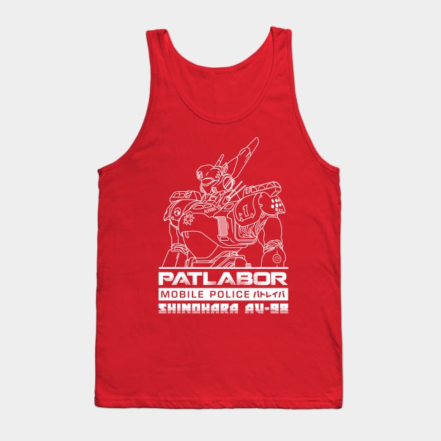 patlabor Tank Top by redwane